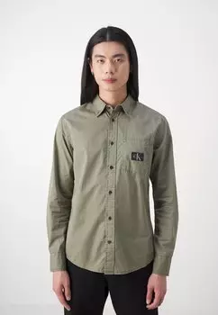 Рубашка Calvin Klein Jeans, оливковый
