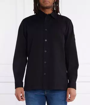 Рубашка Calvin Klein Jeans расслабленной посадки, черный