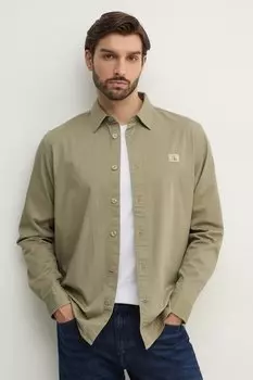 Рубашка Calvin Klein Jeans, зеленый