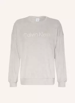 Рубашка Calvin Klein Lounge-aus Frottee, светло-серый