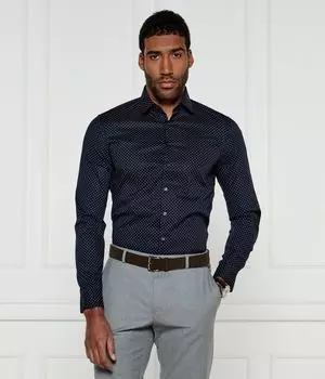 Рубашка Calvin Klein с мелким узором, синий