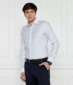 Рубашка Calvin Klein Slim Fit, белый