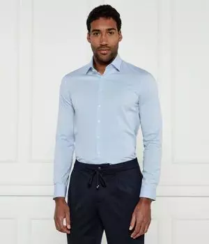 Рубашка Calvin Klein Slim Fit, голубой