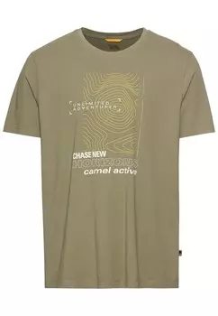 Рубашка CAMEL ACTIVE, цвет Olive/Kiwi