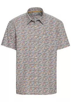 Рубашка Camel Active Kurzarm mit Allover Print, разноцветный
