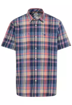 Рубашка Camel Active с короткими рукавами и нагрудными карманами, красный