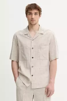 Рубашка Camicia Mola Barena Venezia, бежевый