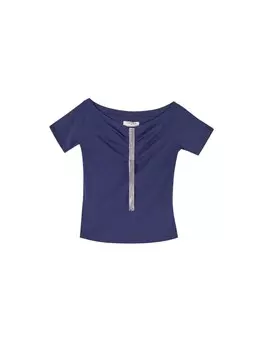 Рубашка Camomilla Italia Soon, темно-синий