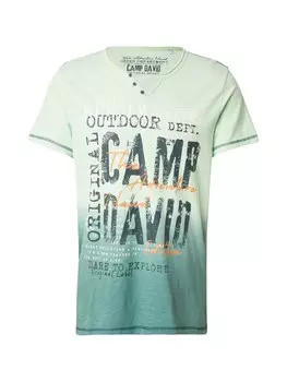 Рубашка CAMP DAVID, цвет Light green/Dark green