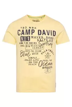 Рубашка CAMP DAVID, цвет mottled yellow