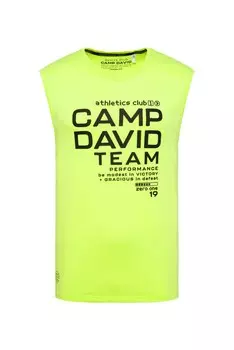 Рубашка CAMP DAVID, цвет Neon yellow
