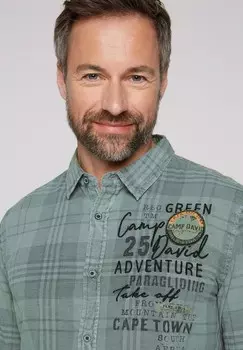 Рубашка Camp David, зеленый