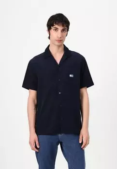 Рубашка CAMP SHIRT Tommy Jeans, темно-синий