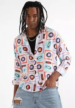 Рубашка Campus Sutra, цвет multi coloured