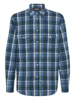 Рубашка Canadian Vintage DSQUARED2, синий