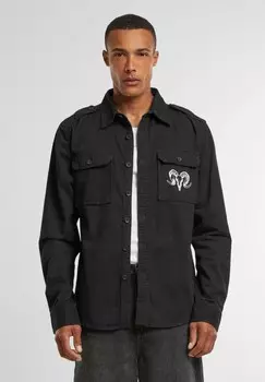 Рубашка CAPRICORN SKULL LONGSLEEVE Mister Tee, черный