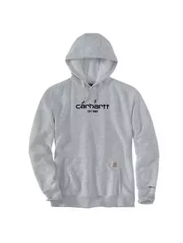 Рубашка CARHARTT Logo Kapuzensweatshirt, серый