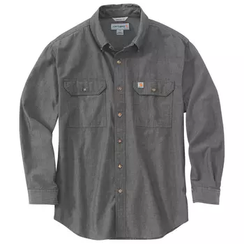 Рубашка Carhartt Loose Chambray L/S Shirt, цвет Black Chambray