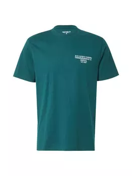 Рубашка Carhartt WIP Alumni, изумрудный
