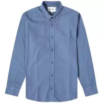 Рубашка Carhartt Wip Bolton, цвет Hudson Blue