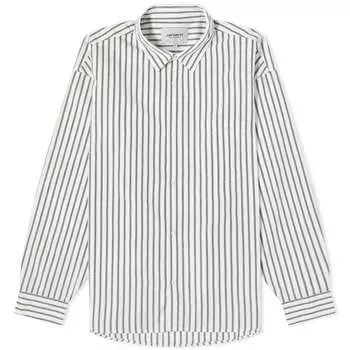 Рубашка Carhartt Wip Ligety Stripe, цвет Wax & Black