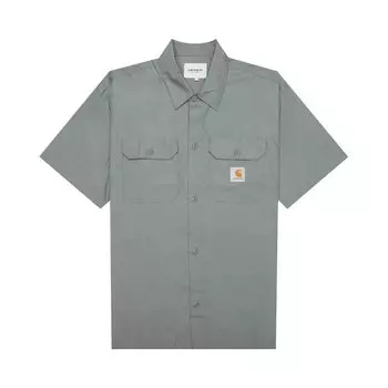 Рубашка Carhartt WIP Short-Sleeve Craft Shirt, зеленый
