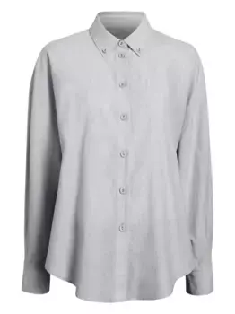 Рубашка Caroline Proenza Schouler White Label, серый