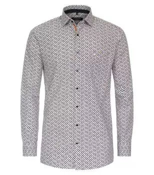 Рубашка CASAMODA Comfort Fit Business, темно синий