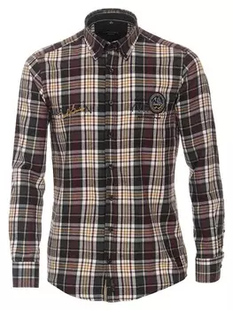 Рубашка CASAMODA, цвет schwarz/aubergine