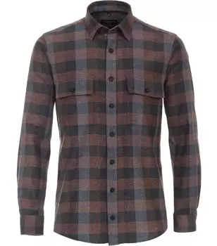 Рубашка CASAMODA Freizeit, коричневый