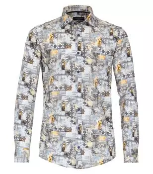 Рубашка CASAMODA Freizeit, синий