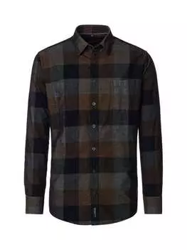 Рубашка CASAMODA Freizeithemd, цвет Kastanienbraun