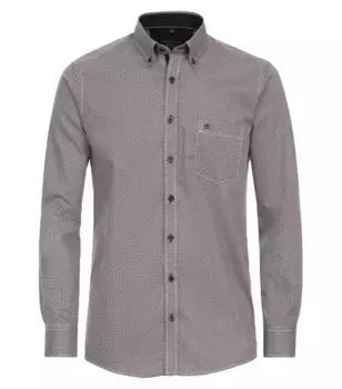 Рубашка CASAMODA с длинными рукавами "CASAMODA повседневная рубашка с принтом", желтый