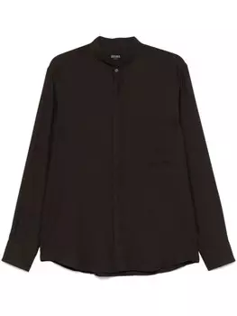 Рубашка Cashco Zegna, коричневый