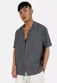 Рубашка CASUAL DERRICK Instafab, серый