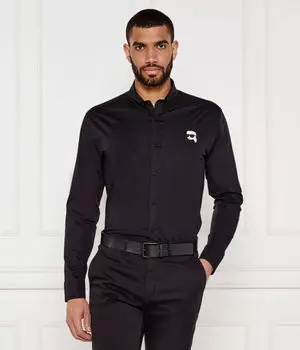 Рубашка Casual fit Karl Lagerfeld, черный
