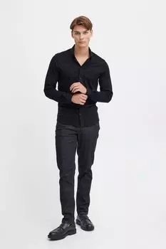 Рубашка CASUAL FRIDAY Langarm CFArthur LS BU jersey shirt 20504841, черный