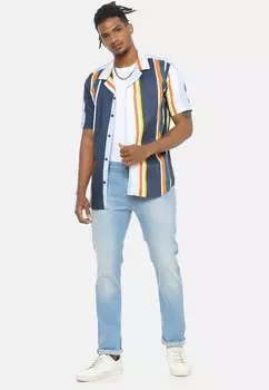 Рубашка CASUAL NIVAL Campus Sutra, разноцветный