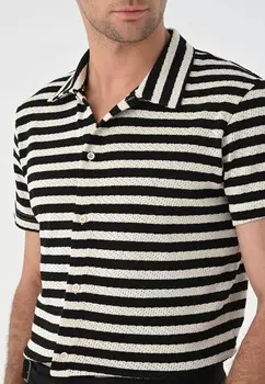 Рубашка CASUAL STRIPED Antioch, черный