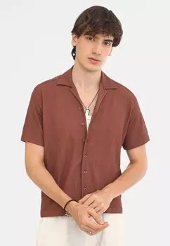 Рубашка CASUAL TERRY Instafab, коричневый