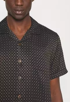 Рубашка Cave Libertine-Libertine, коричневая гео