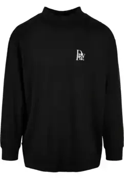 Рубашка CAYLER & SONS с длинными рукавами " Cayler & Sons Men's Prayor Black White Turtleneck Longsleeve", черный