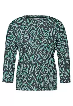 Рубашка CECIL, цвет Khaki/Light green/Dark green
