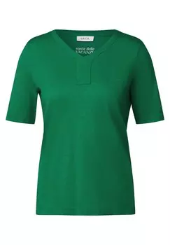 Рубашка CECIL, цвет mottled green