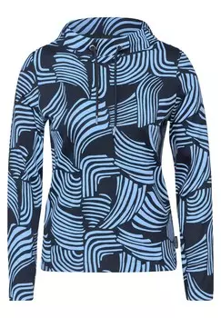 Рубашка CECIL, цвет Night blue/Azure