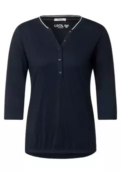 Рубашка CECIL, ночной синий