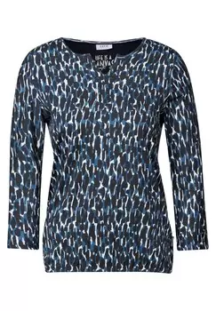 Рубашка CECIL, ночной синий