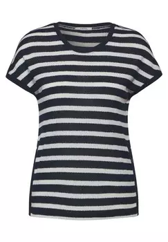 Рубашка CECIL, ночной синий