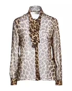 Рубашка Celine, бежевый