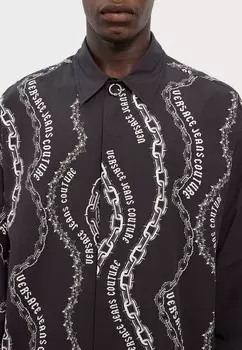 Рубашка CHAIN Versace, черный